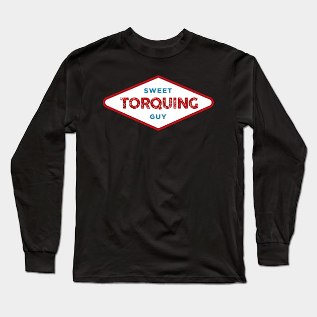 Sweet Torquing Guy Long Sleeve T-Shirt by Brubarell